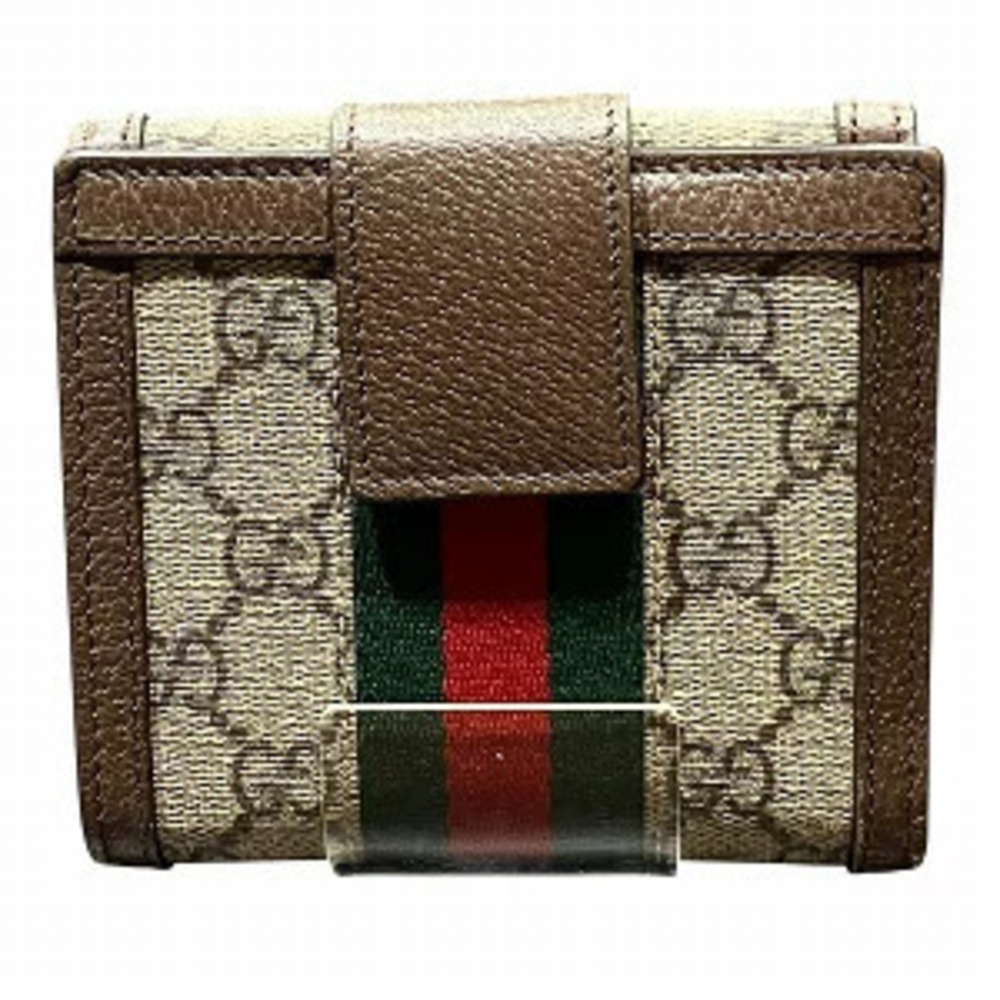 Gucci Bi fold Wallet Ophidia Black